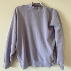 TNA Cozy AF Oversized Mockneck Sweatshirt